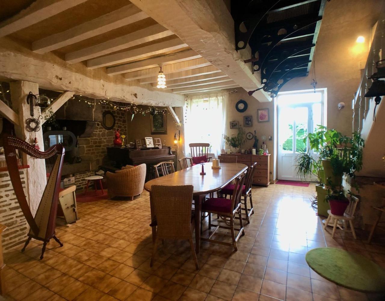 Chambre Les Anges proche Mont Saint-Michel, Maison d'hôtes l'Angevinière Exterior foto