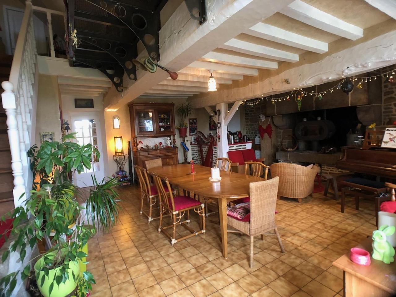Chambre Les Anges proche Mont Saint-Michel, Maison d'hôtes l'Angevinière Exterior foto